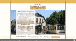 Desktop Screenshot of landhotel-plauen.de